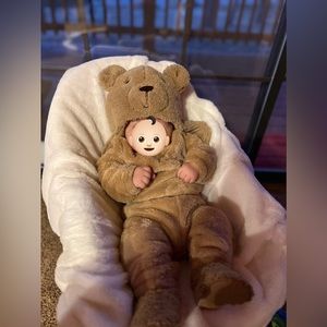 Baby Gap Teddy Bear Sherpa Complete Outfit
